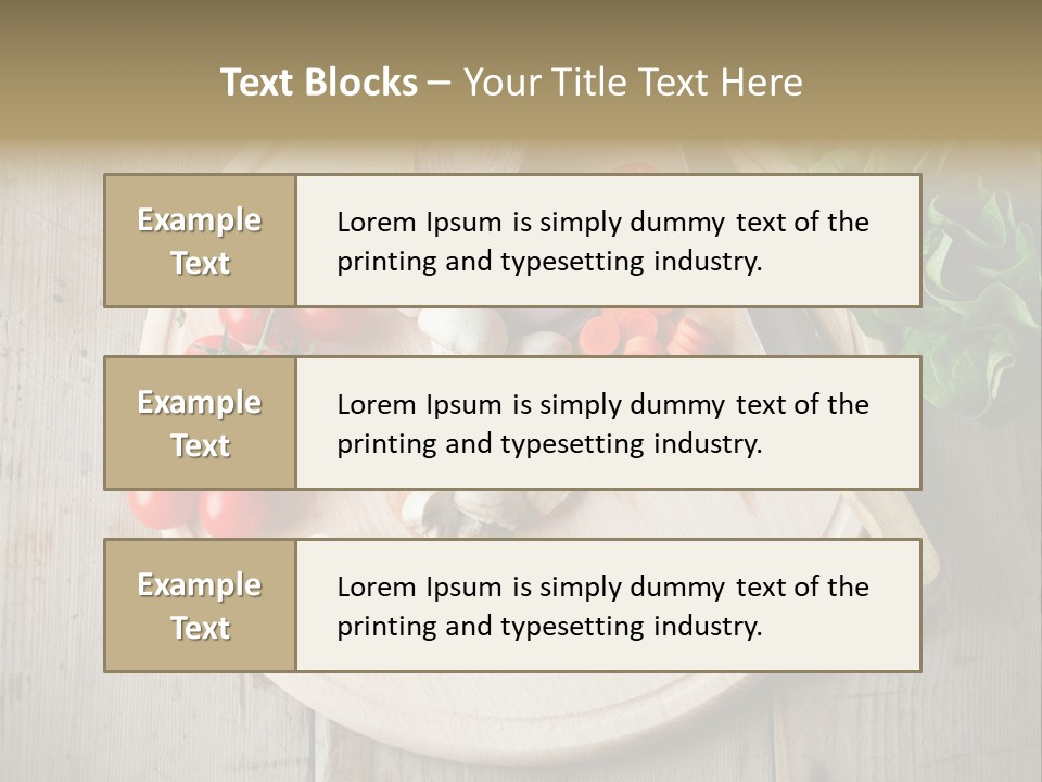 Vitamin Agriculture Color PowerPoint Template