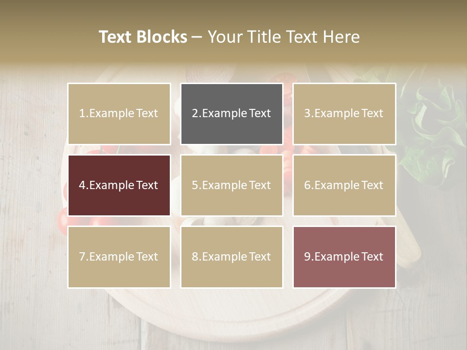 Vitamin Agriculture Color PowerPoint Template
