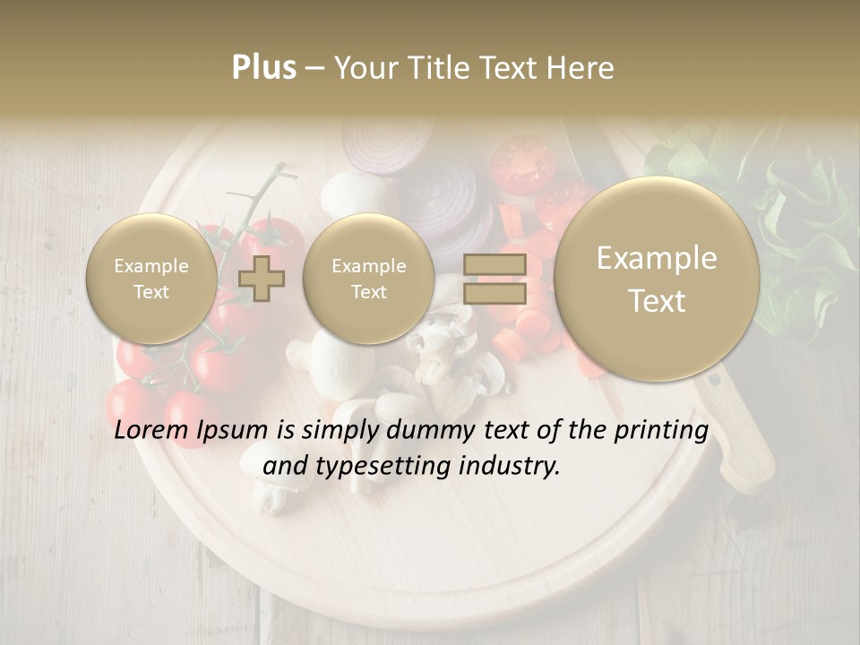 Vitamin Agriculture Color PowerPoint Template