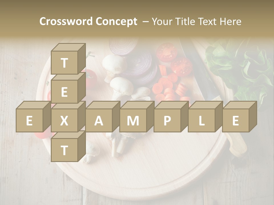 Vitamin Agriculture Color PowerPoint Template