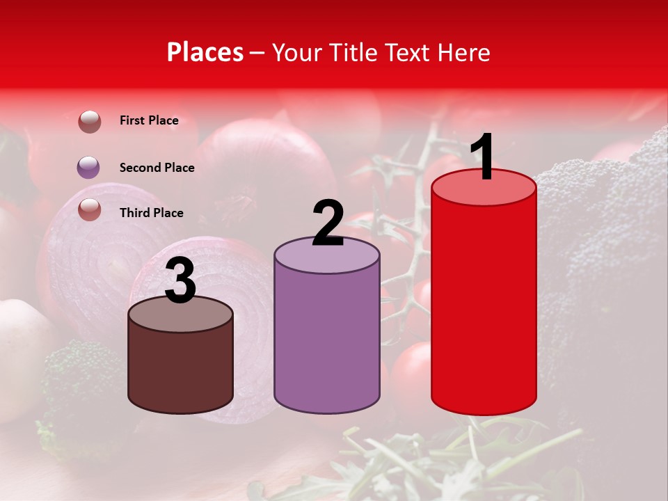 Close Up Food Horizontal PowerPoint Template