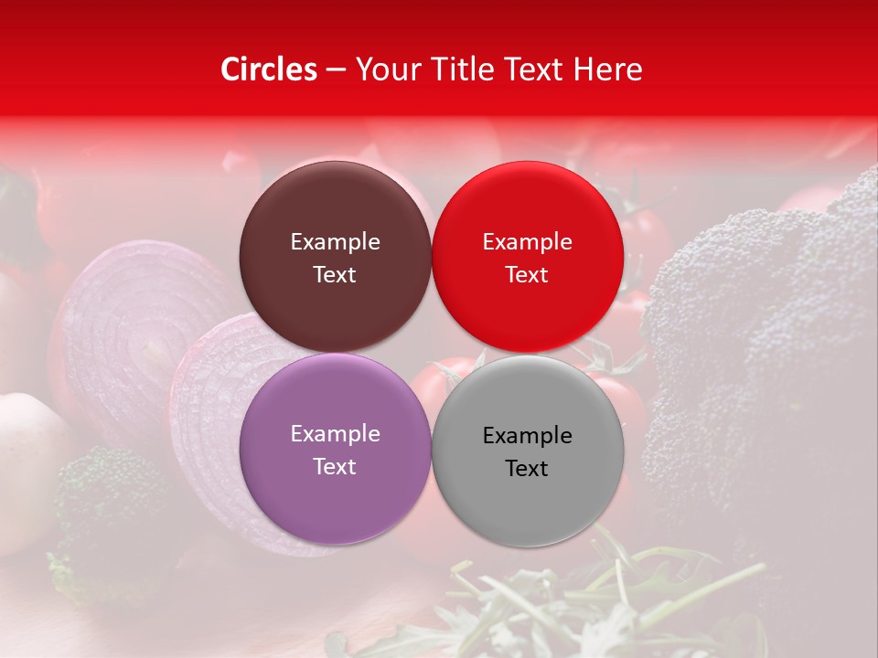 Close Up Food Horizontal PowerPoint Template