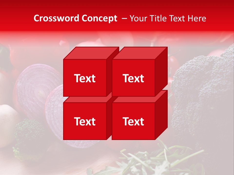 Close Up Food Horizontal PowerPoint Template