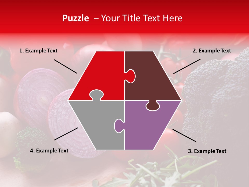 Close Up Food Horizontal PowerPoint Template