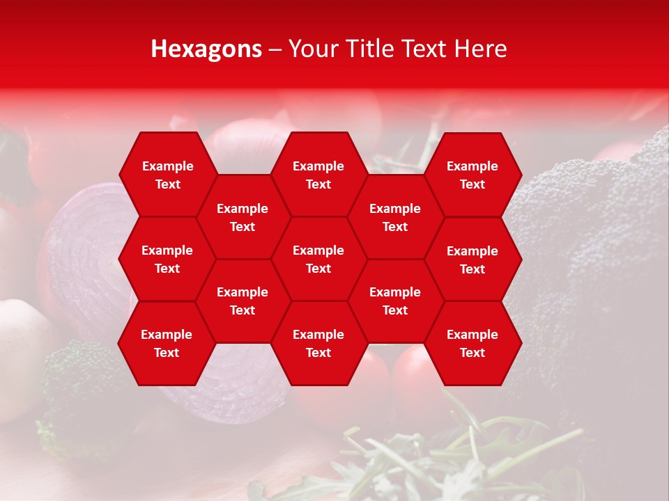 Close Up Food Horizontal PowerPoint Template