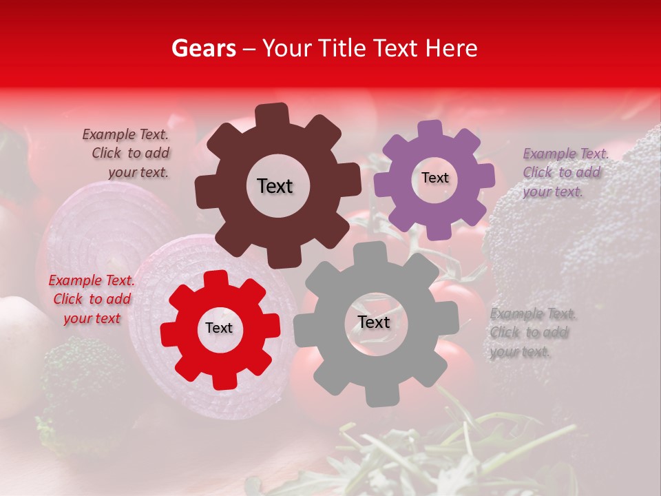 Close Up Food Horizontal PowerPoint Template