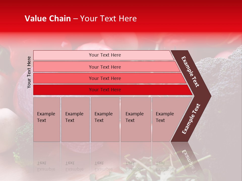 Close Up Food Horizontal PowerPoint Template