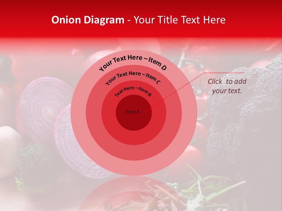 Close Up Food Horizontal PowerPoint Template