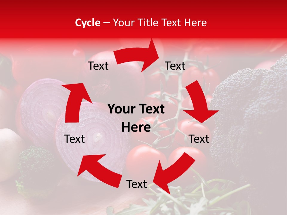 Close Up Food Horizontal PowerPoint Template