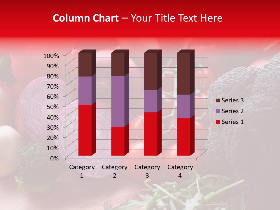 Close Up Food Horizontal PowerPoint Template