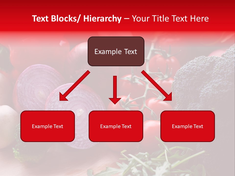 Close Up Food Horizontal PowerPoint Template