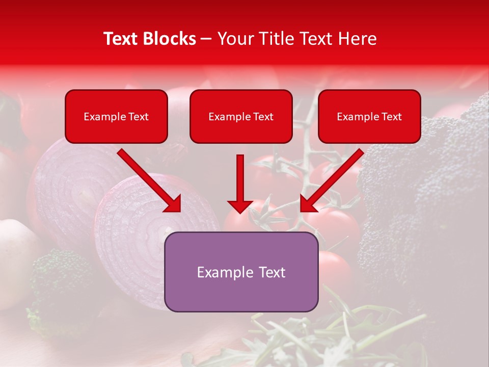 Close Up Food Horizontal PowerPoint Template