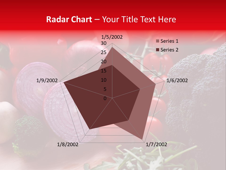Close Up Food Horizontal PowerPoint Template