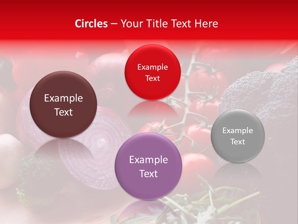 Close Up Food Horizontal PowerPoint Template