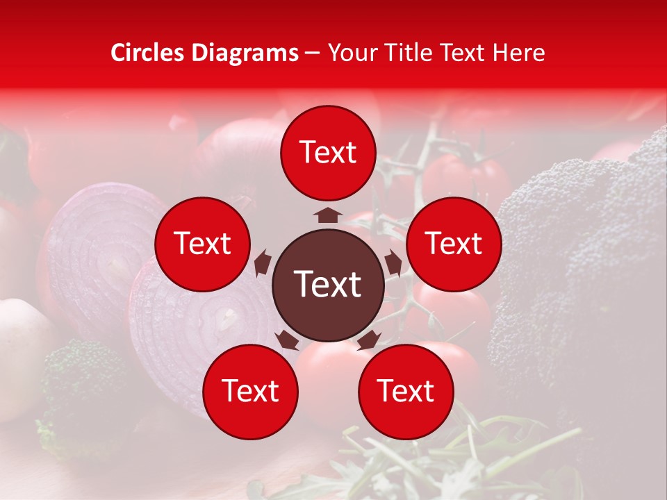 Close Up Food Horizontal PowerPoint Template