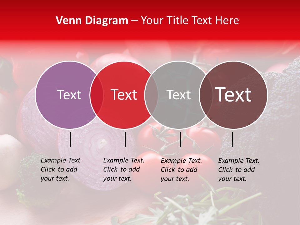 Close Up Food Horizontal PowerPoint Template