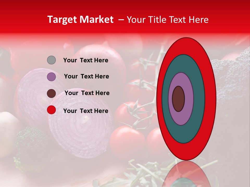 Close Up Food Horizontal PowerPoint Template