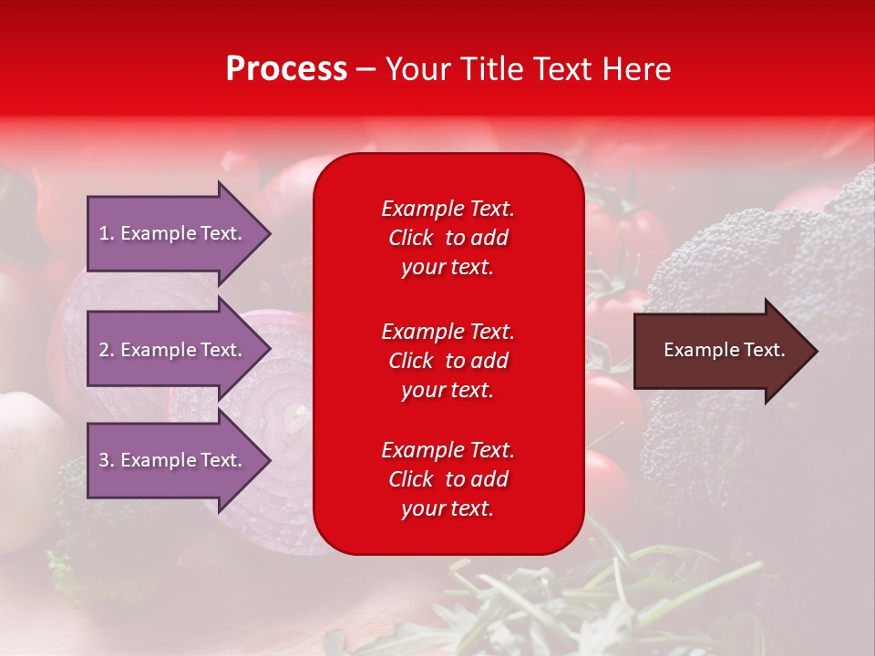 Close Up Food Horizontal PowerPoint Template