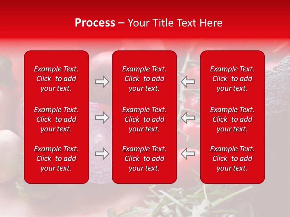 Close Up Food Horizontal PowerPoint Template