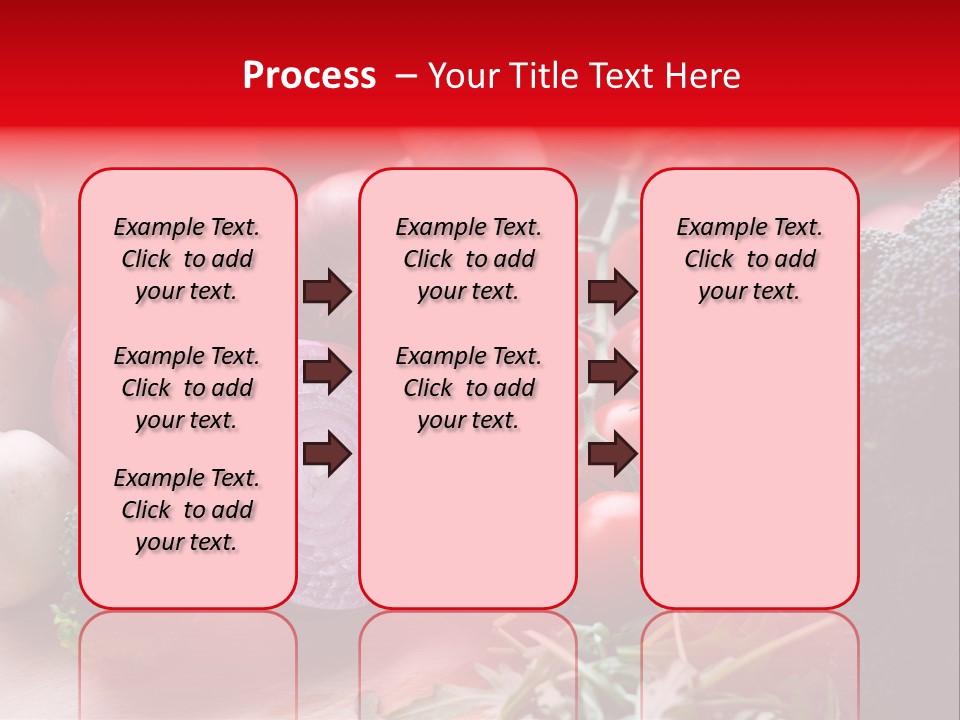 Close Up Food Horizontal PowerPoint Template
