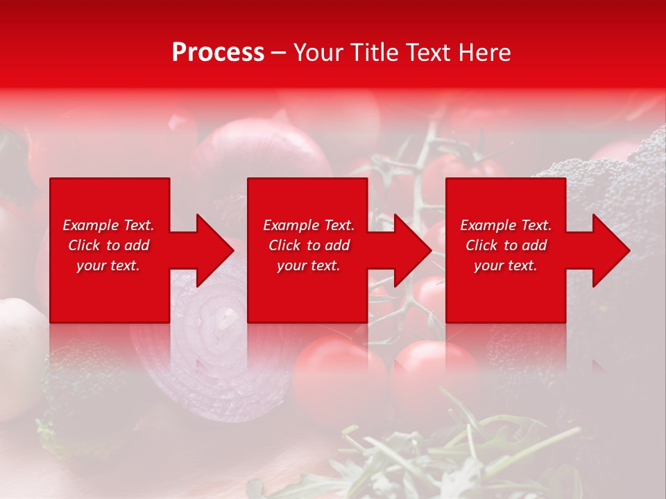 Close Up Food Horizontal PowerPoint Template