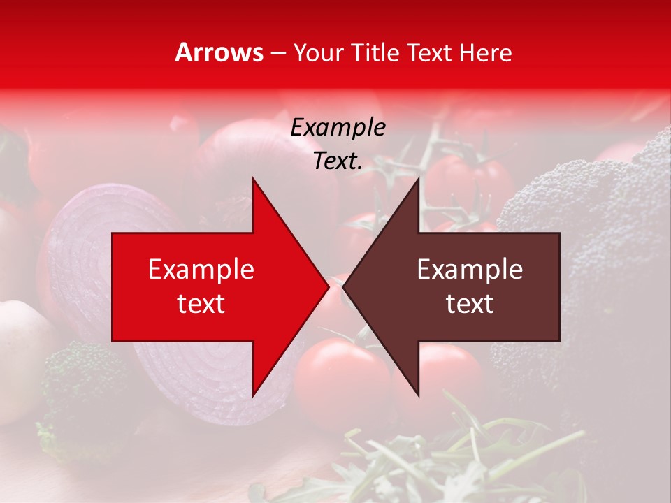 Close Up Food Horizontal PowerPoint Template