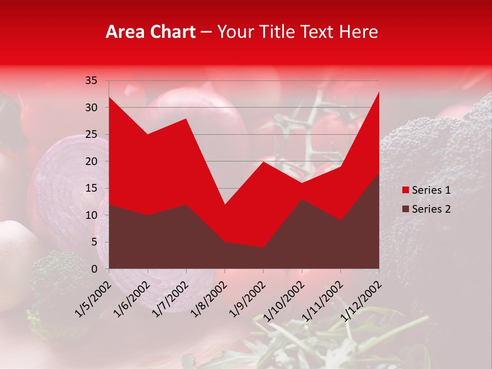 Close Up Food Horizontal PowerPoint Template