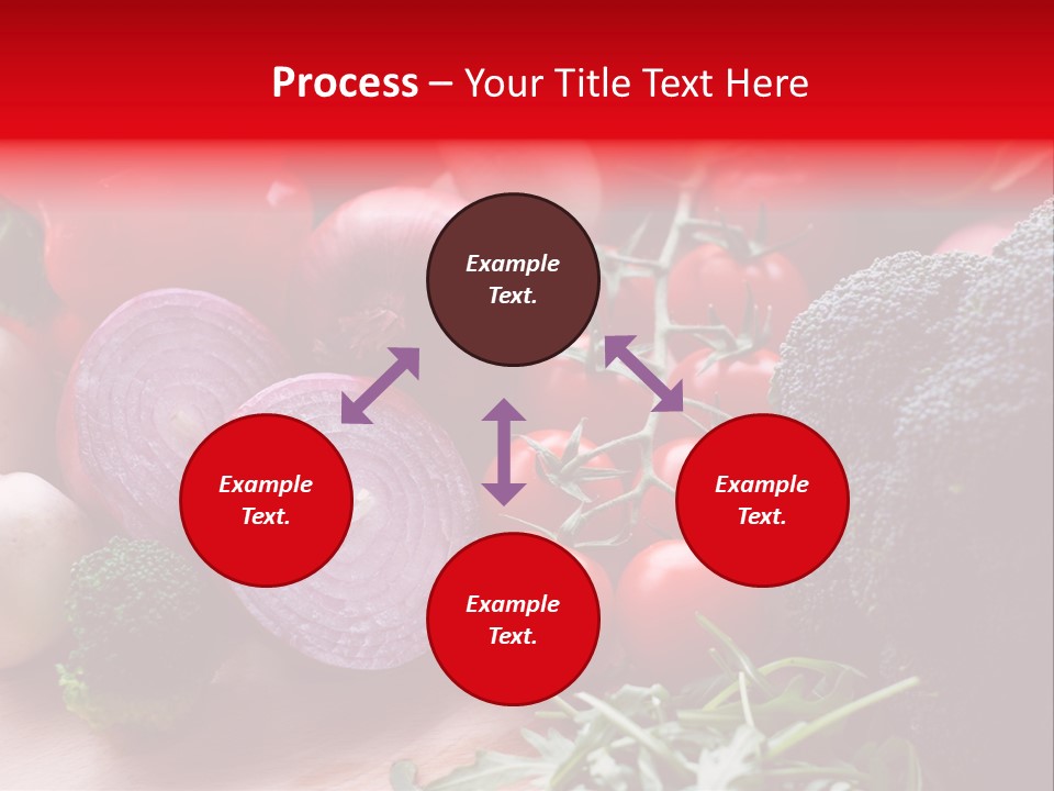 Close Up Food Horizontal PowerPoint Template