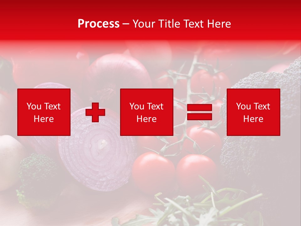 Close Up Food Horizontal PowerPoint Template