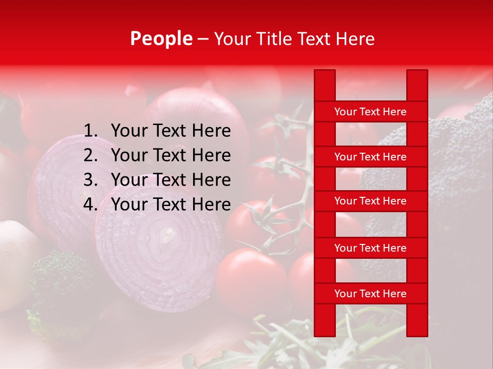 Close Up Food Horizontal PowerPoint Template