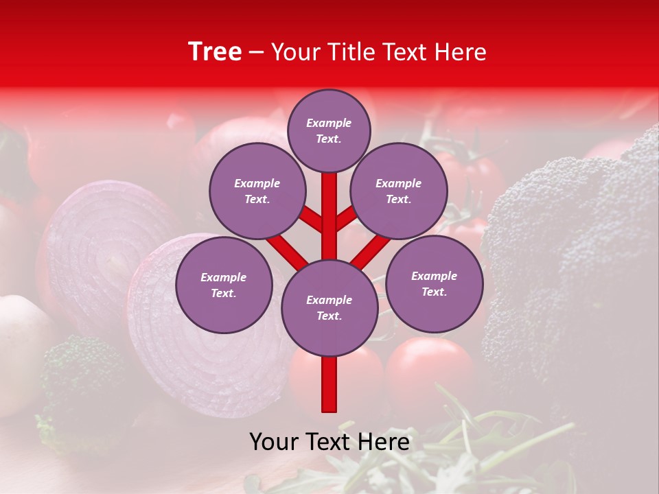 Close Up Food Horizontal PowerPoint Template