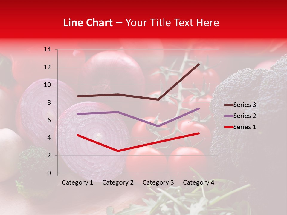 Close Up Food Horizontal PowerPoint Template