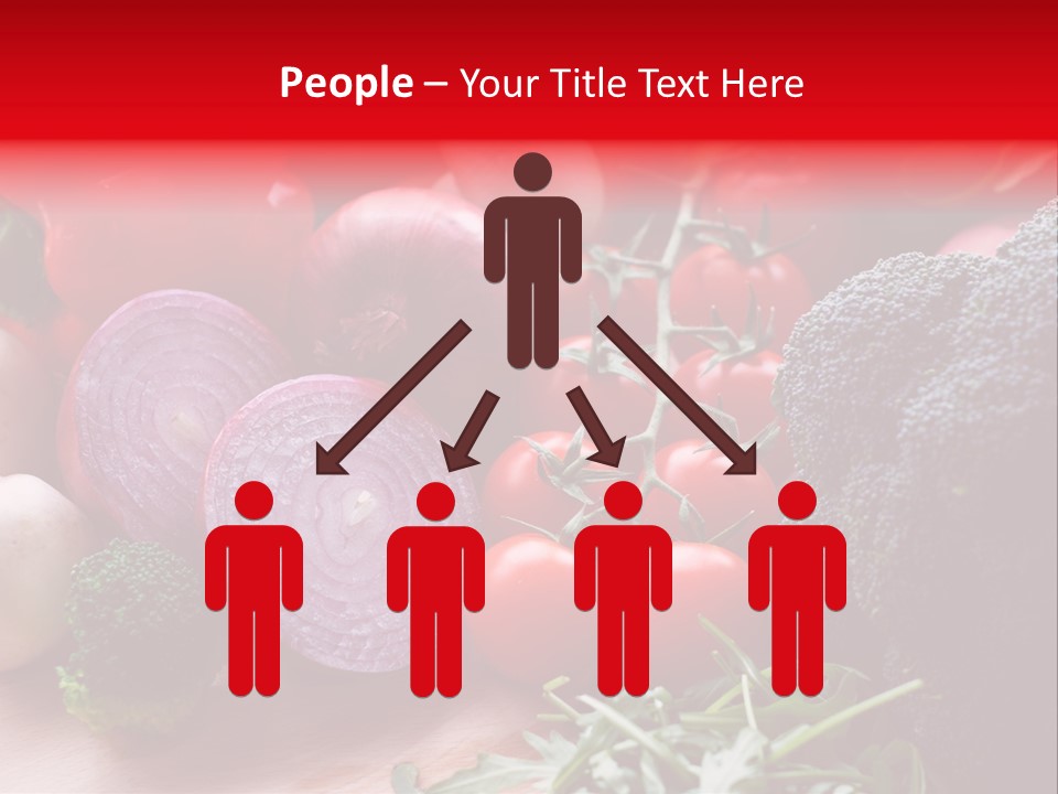 Close Up Food Horizontal PowerPoint Template