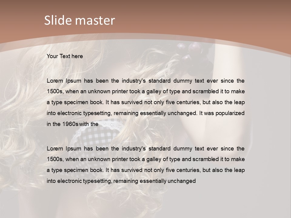 Slim One Fitness PowerPoint Template