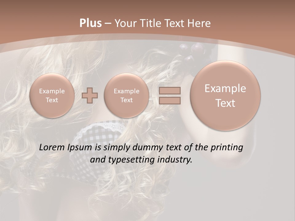 Slim One Fitness PowerPoint Template