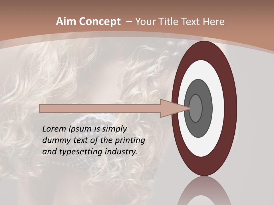 Slim One Fitness PowerPoint Template