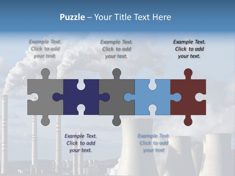 Generation Protection Oil PowerPoint Template