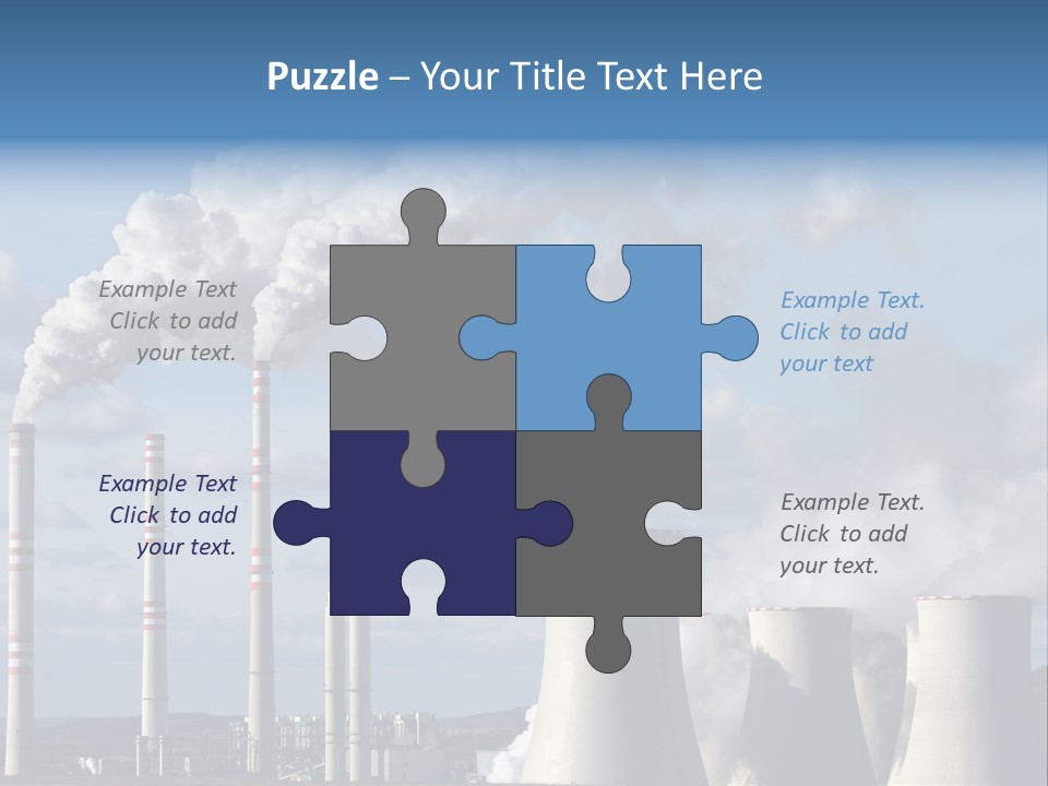 Generation Protection Oil PowerPoint Template