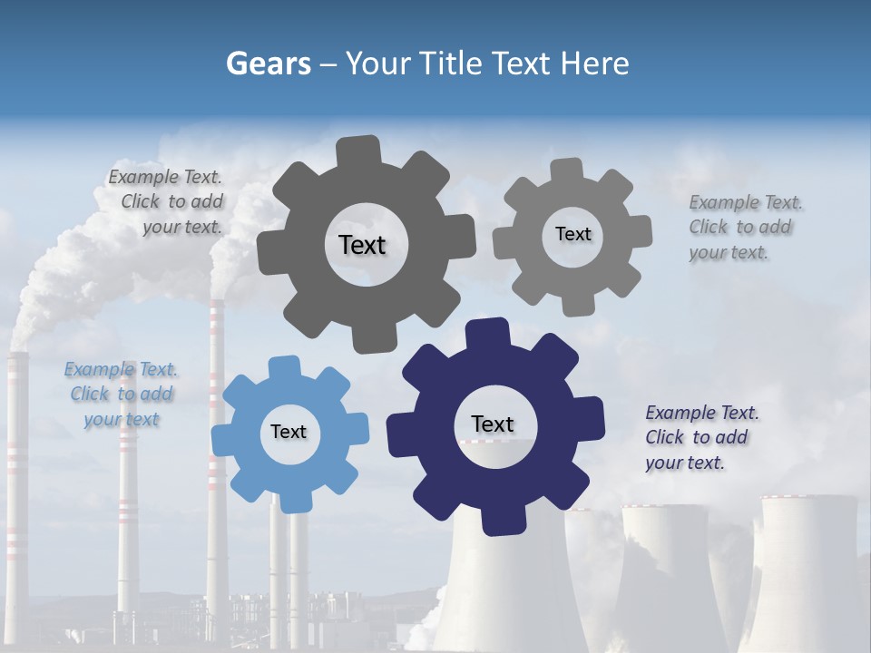 Generation Protection Oil PowerPoint Template