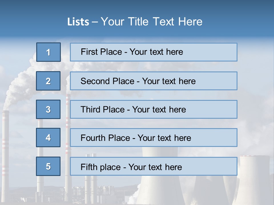 Generation Protection Oil PowerPoint Template