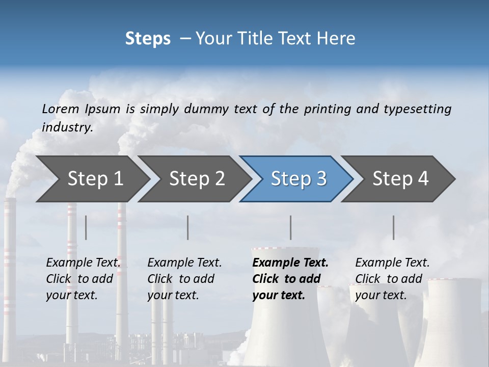 Generation Protection Oil PowerPoint Template