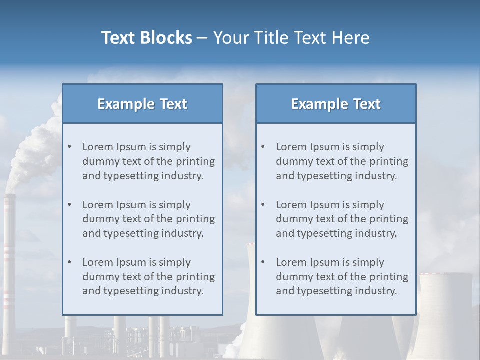 Generation Protection Oil PowerPoint Template