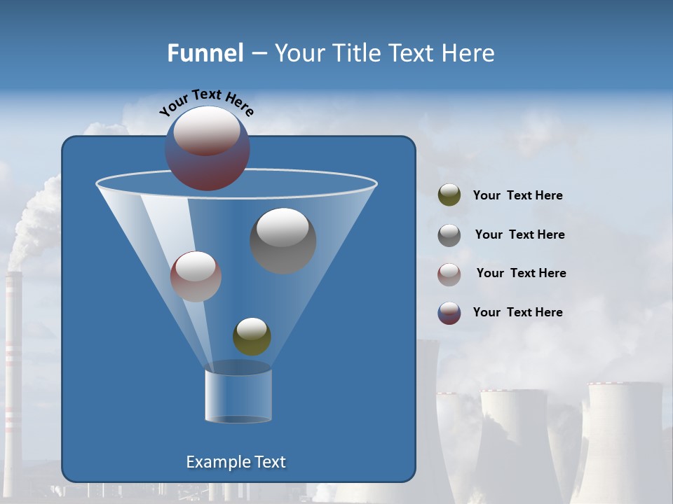 Generation Protection Oil PowerPoint Template