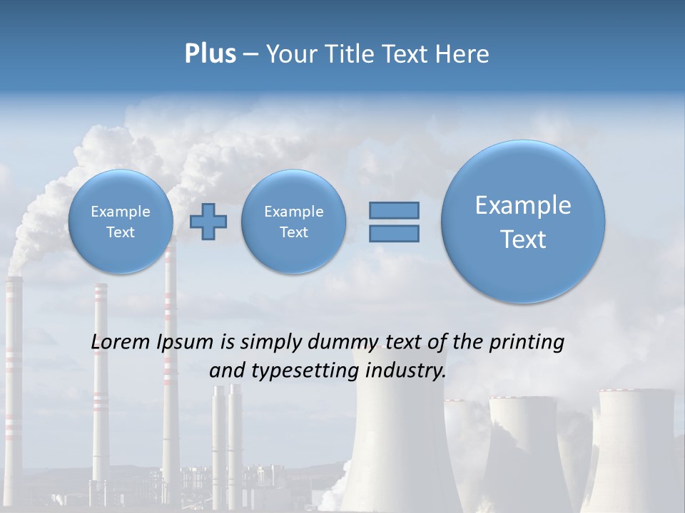Generation Protection Oil PowerPoint Template