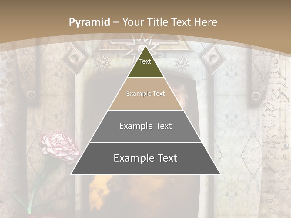 Manuscript Imagination Aged PowerPoint Template