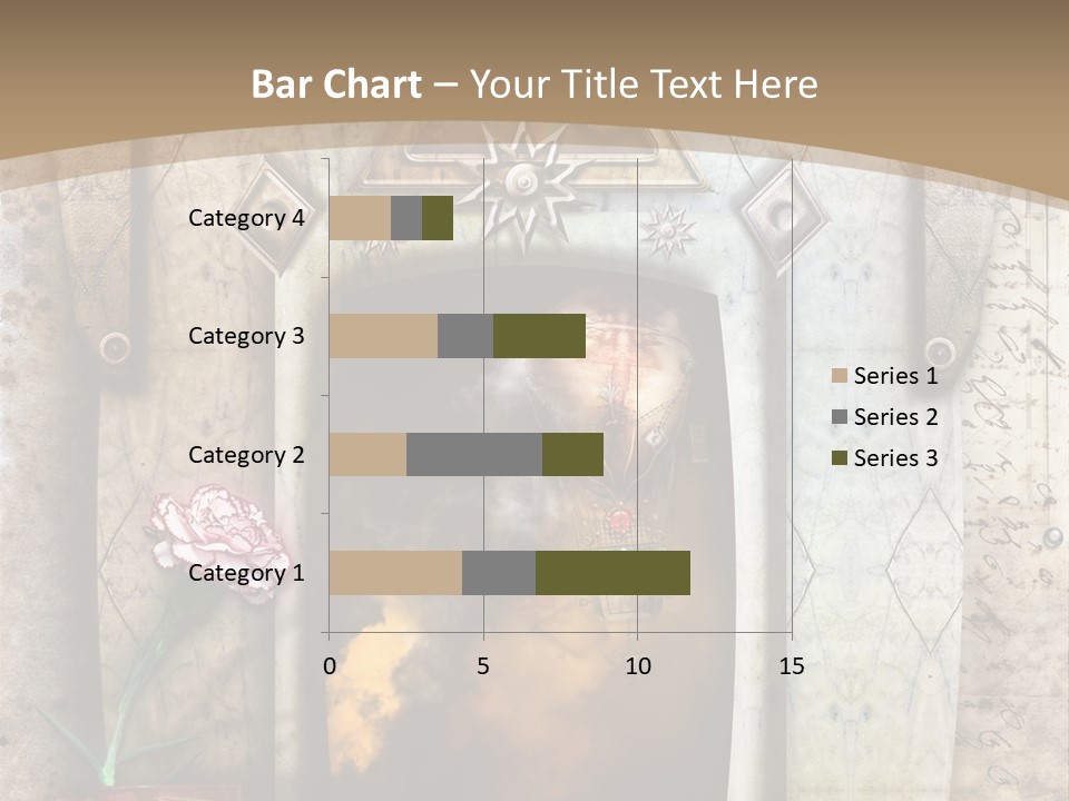 Manuscript Imagination Aged PowerPoint Template