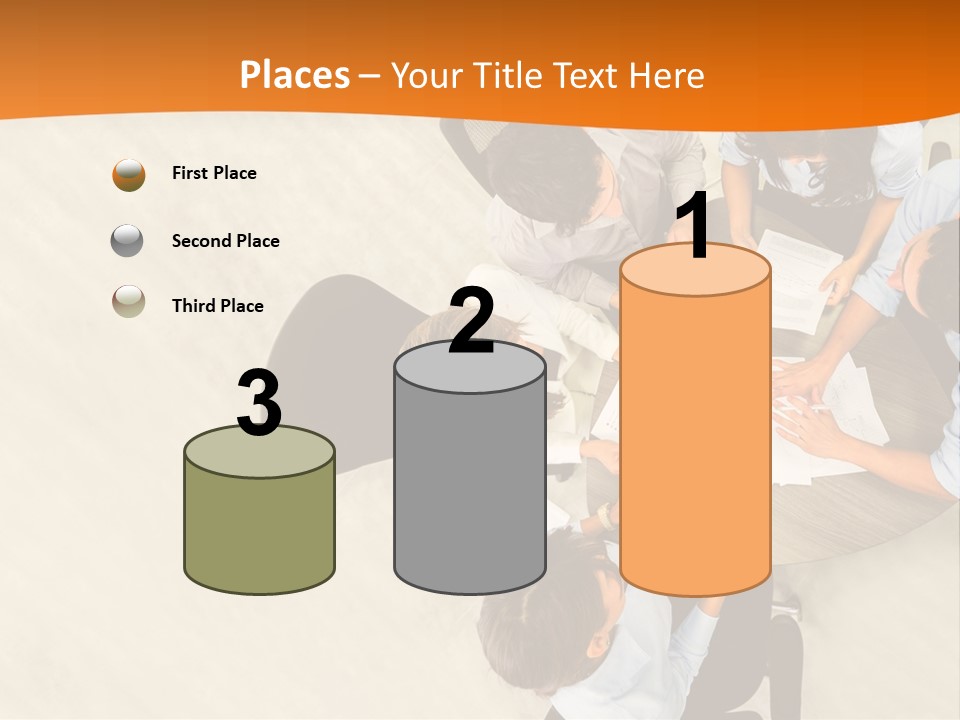 Successful Happy Person PowerPoint Template