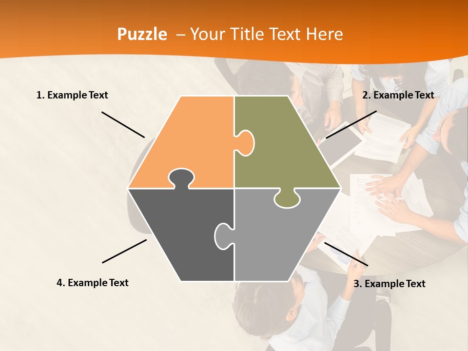 Successful Happy Person PowerPoint Template