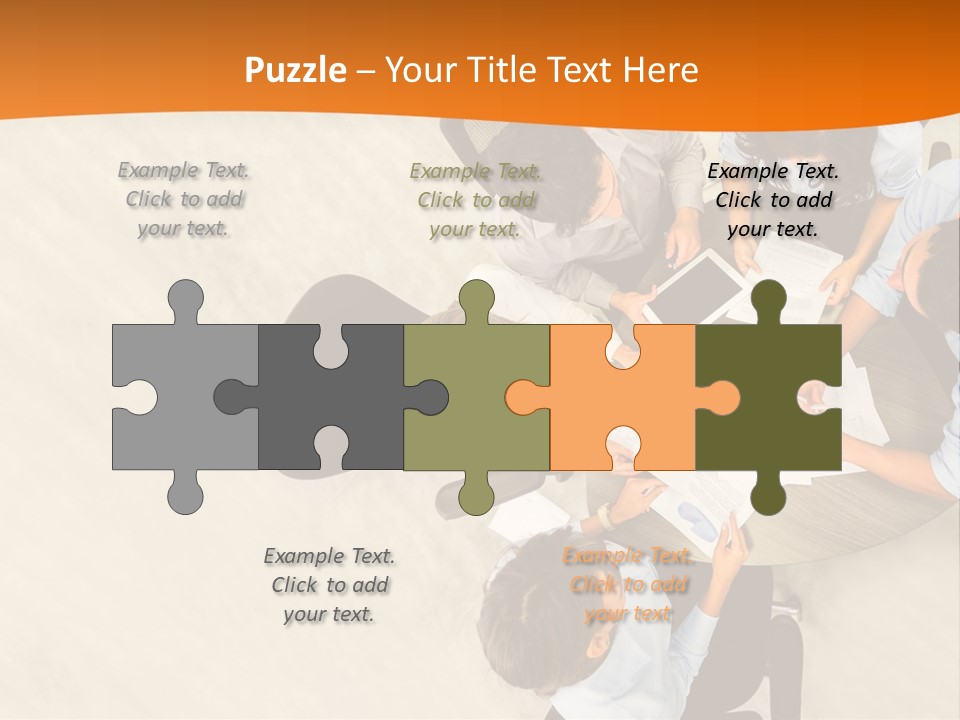 Successful Happy Person PowerPoint Template