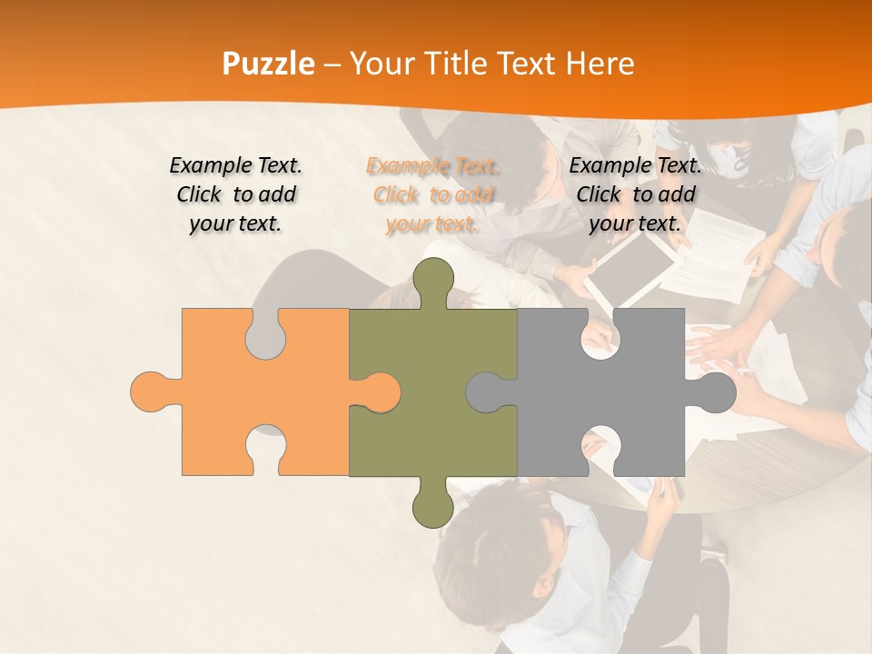 Successful Happy Person PowerPoint Template